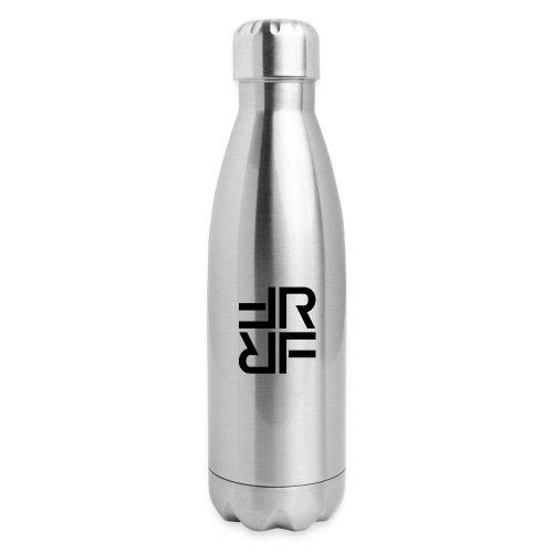 RF Logo Black - Insulated Stainless Steel Water Bottle