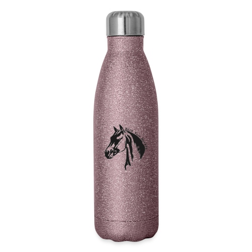 Bridle Ranch Hold Your Horses (Black Design) - Insulated Stainless Steel Water Bottle