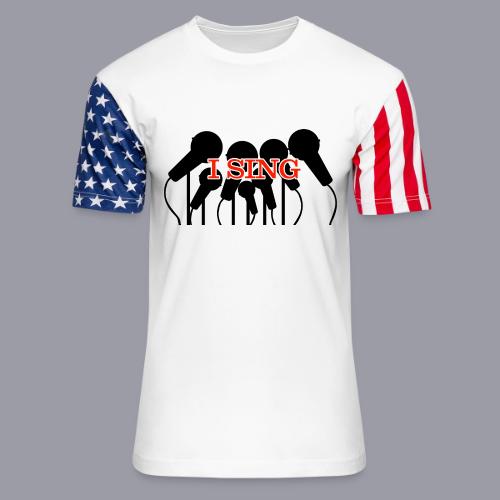 I SING - Unisex Stars & Stripes T-Shirt
