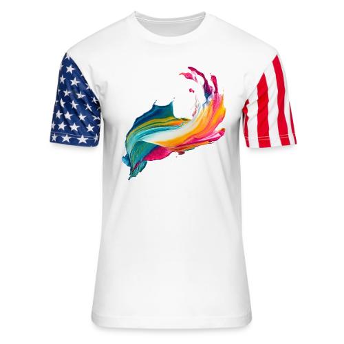 Spectrum Stream - Unisex Stars & Stripes T-Shirt