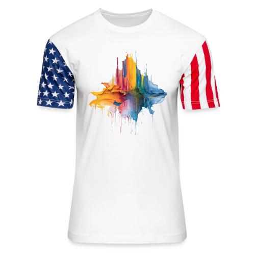 Impasto Spectrum - Unisex Stars & Stripes T-Shirt