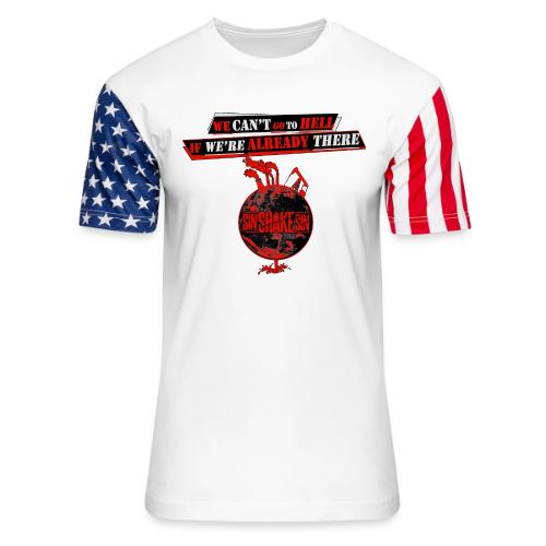 Can't Go To Hell - Unisex Stars & Stripes T-Shirt