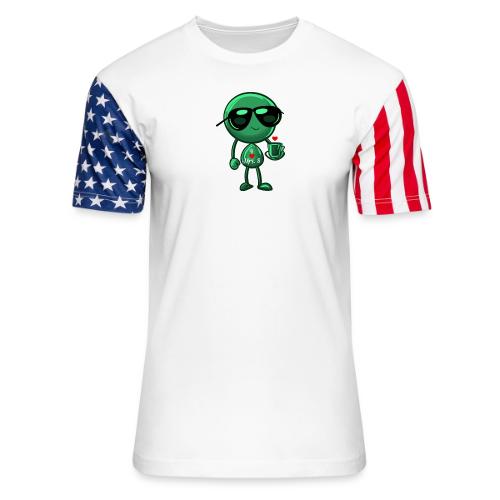 Smoon_I love Mrs S Green - Unisex Stars & Stripes T-Shirt