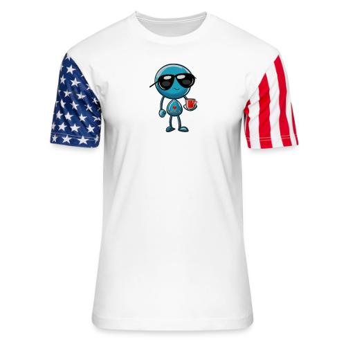 Smoon City 3_I heart Mrs S - Unisex Stars & Stripes T-Shirt