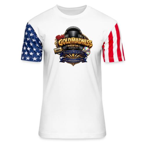 Rob's Gold Madness WRGM-DB - Unisex Stars & Stripes T-Shirt