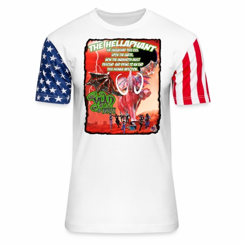 Vlad Inhaler Hellaphant New Toon Filtered Version - Unisex Stars & Stripes T-Shirt