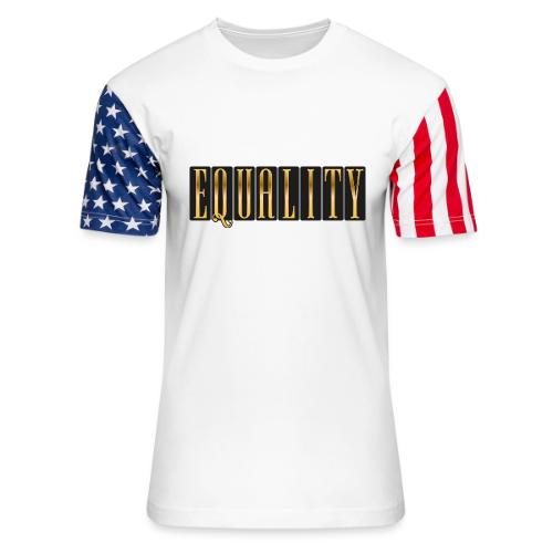 Golden Equality - Unisex Stars & Stripes T-Shirt