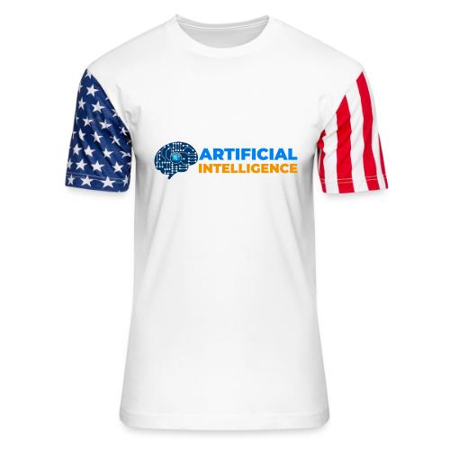 AI: Mind of the Machine - Unisex Stars & Stripes T-Shirt