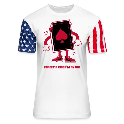 Forget A King I'm An Ace - Unisex Stars & Stripes T-Shirt