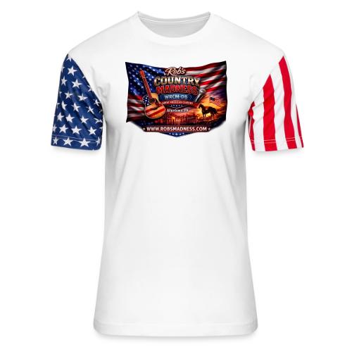 Rob's Country Madness WRCM-DB - Unisex Stars & Stripes T-Shirt
