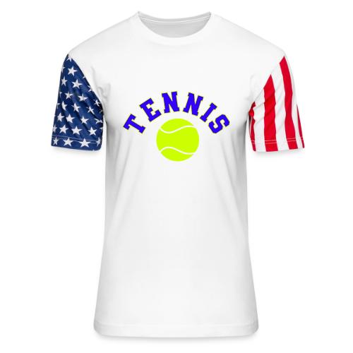 Tennis: Serve in Style - Unisex Stars & Stripes T-Shirt