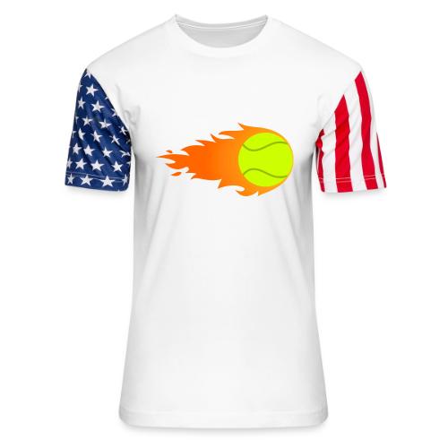 Tennis Ball - Unisex Stars & Stripes T-Shirt