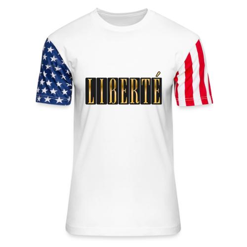 Golden Freedom - Unisex Stars & Stripes T-Shirt