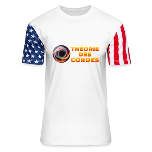 String theory! - Unisex Stars & Stripes T-Shirt