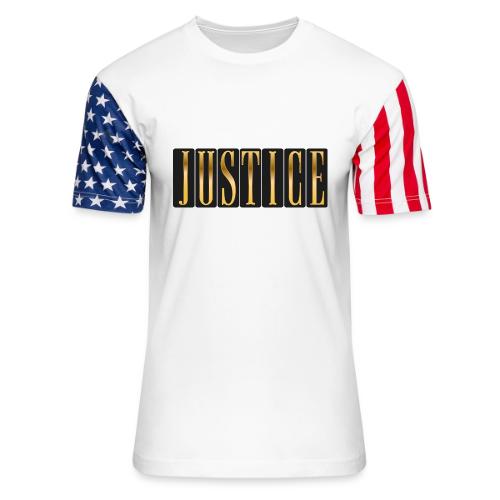 Golden Justice - Unisex Stars & Stripes T-Shirt
