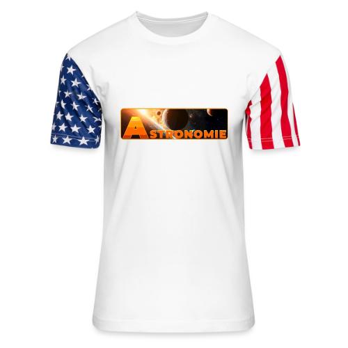 Astronomy - Unisex Stars & Stripes T-Shirt