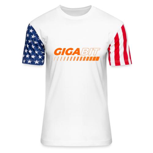 Gigabit: Speed Unleashed - Unisex Stars & Stripes T-Shirt