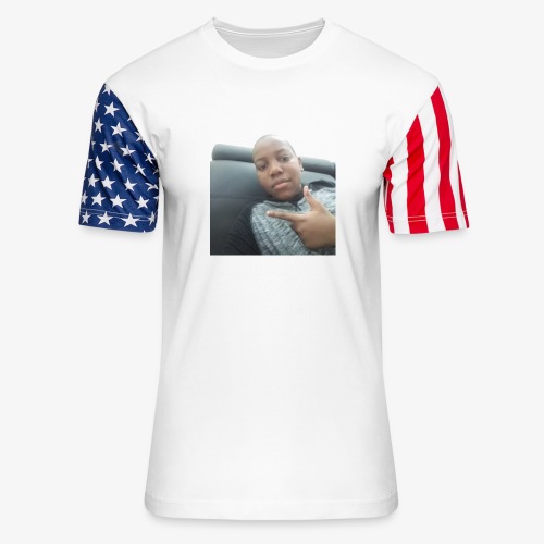 A shirt with my face on it - Unisex Stars & Stripes T-Shirt