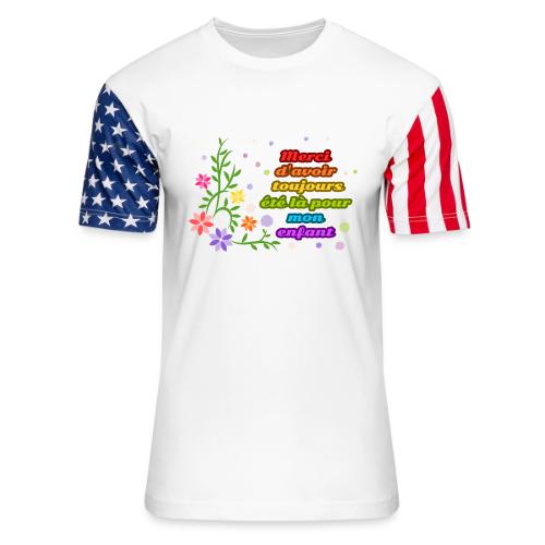 The Heart of the Classroom - Unisex Stars & Stripes T-Shirt