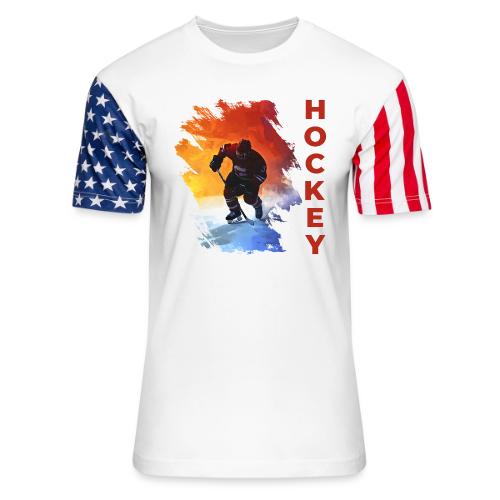 Hockey Energy - Unisex Stars & Stripes T-Shirt
