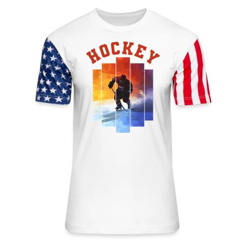 Hockey Rush - Unisex Stars & Stripes T-Shirt