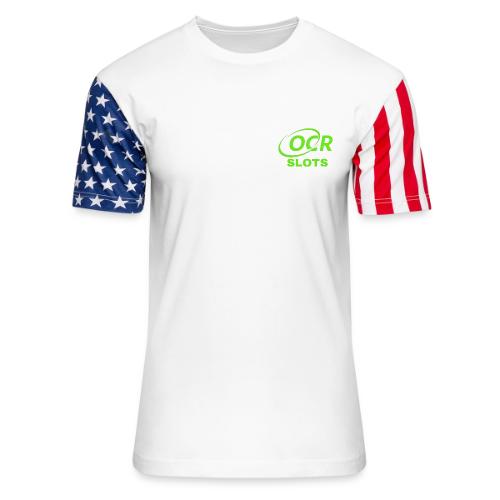 OCR Slots Americana Heart - Unisex Stars & Stripes T-Shirt