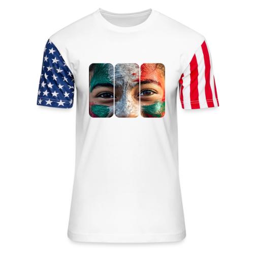 Colors of México - Unisex Stars & Stripes T-Shirt