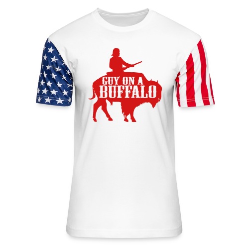 guyonabuffalo - Unisex Stars & Stripes T-Shirt