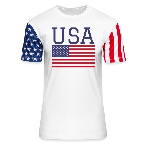 USA American Flag - Fourth of July Everyday - Unisex Stars & Stripes T-Shirt