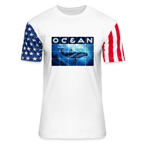 Ocean Titan - Unisex Stars & Stripes T-Shirt