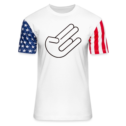 Shocker - Unisex Stars & Stripes T-Shirt