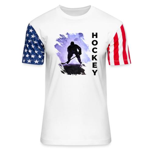 Hockey Charge - Unisex Stars & Stripes T-Shirt