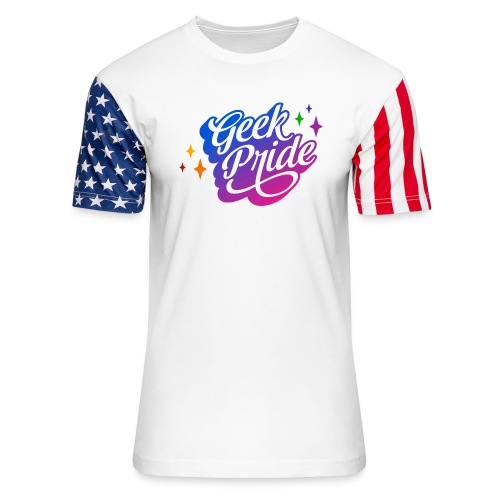 Geek Pride T-Shirt - Unisex Stars & Stripes T-Shirt