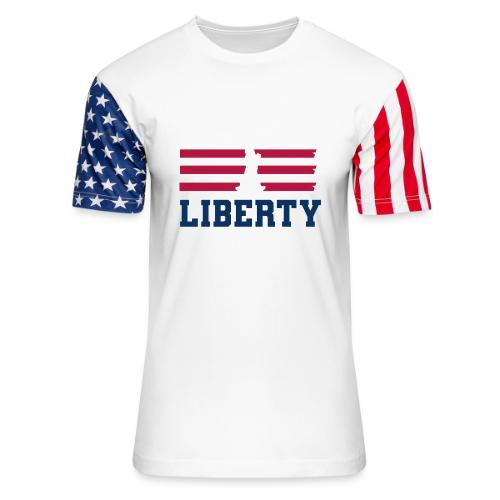 USA: Stars of Liberty - Unisex Stars & Stripes T-Shirt