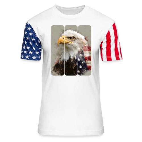 USA: Eagle of the Free - Unisex Stars & Stripes T-Shirt