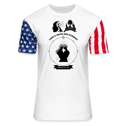 Love & Faith - Unisex Stars & Stripes T-Shirt