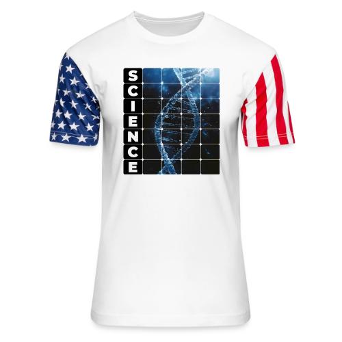 Frozen Code of Science - Unisex Stars & Stripes T-Shirt