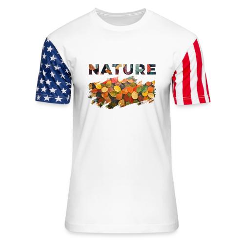 Brushed by Nature - Unisex Stars & Stripes T-Shirt