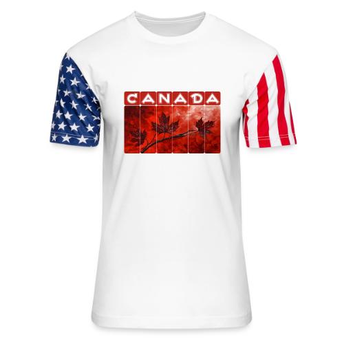 Art of Canada - Unisex Stars & Stripes T-Shirt