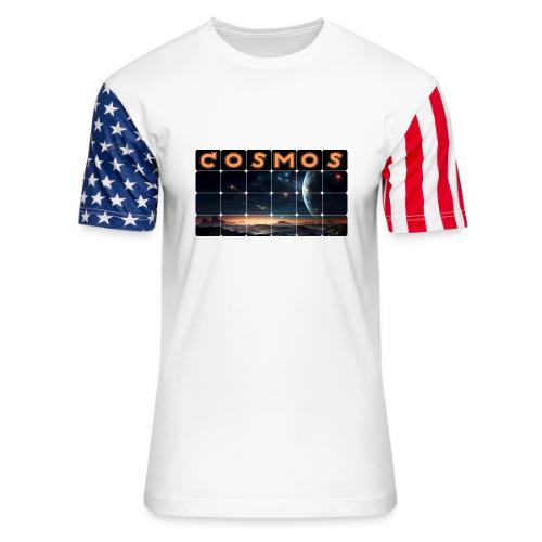 Nightfall Cosmos - Unisex Stars & Stripes T-Shirt