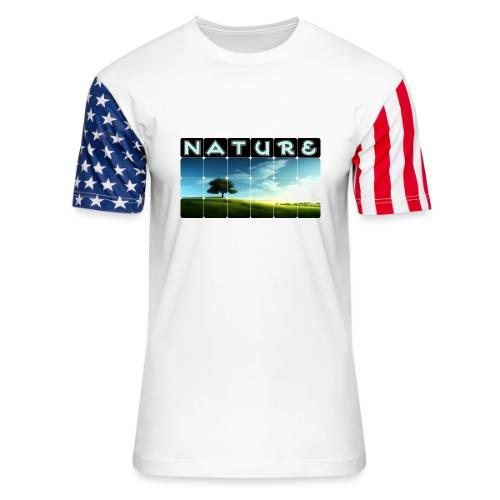Nature: Solitary Strength - Unisex Stars & Stripes T-Shirt