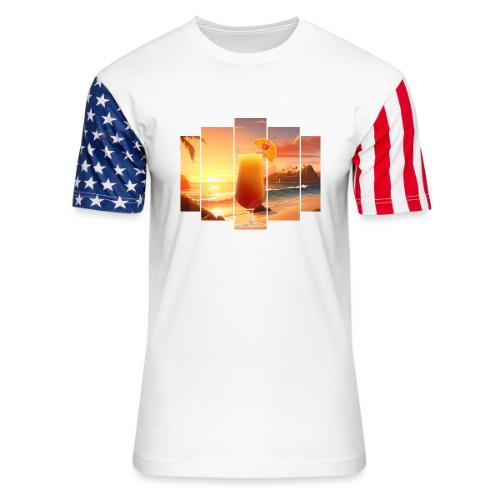 Squeeze the Day - Unisex Stars & Stripes T-Shirt