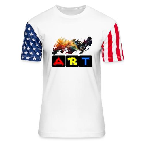 Pulse of Art - Unisex Stars & Stripes T-Shirt
