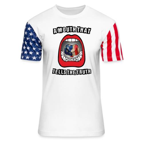 BIGMOUTH - Unisex Stars & Stripes T-Shirt