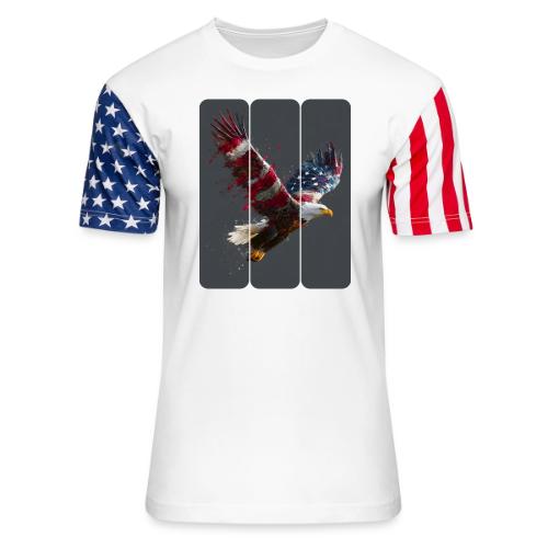 USA: Freedom in Flight - Unisex Stars & Stripes T-Shirt