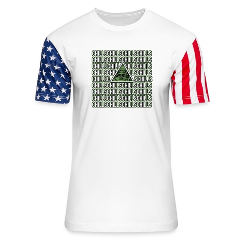 Illuminati Chills - Unisex Stars & Stripes T-Shirt