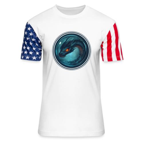 Dragon Sphere - Unisex Stars & Stripes T-Shirt