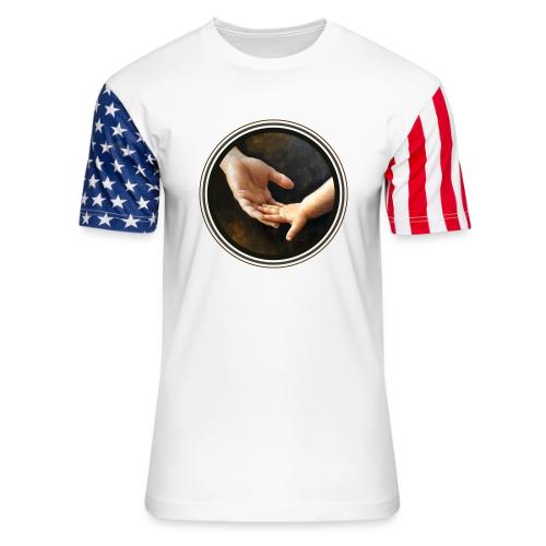 Hand in hand - Unisex Stars & Stripes T-Shirt