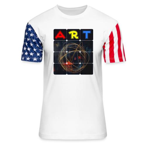 Echoes of Art - Unisex Stars & Stripes T-Shirt