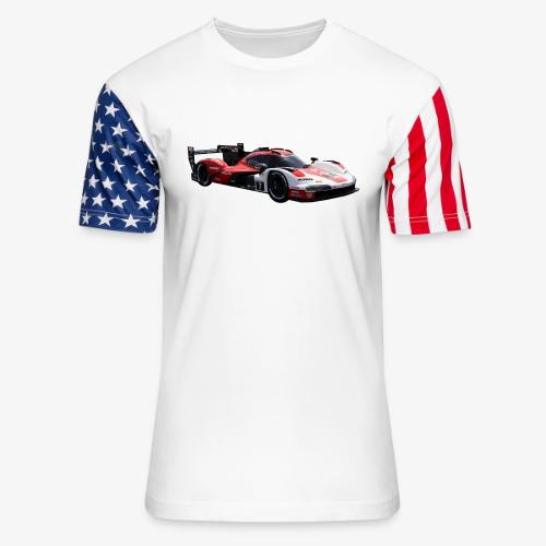 penske race car - Unisex Stars & Stripes T-Shirt